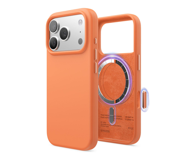Elago Magsafe Silicon Case do iPhone 17 PRO Orange - 1360471 - zdjęcie